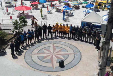 Ações de segurança e ordenamento são realizadas durante festas de fim de ano em Cabo Frio