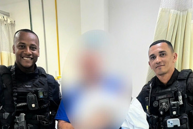 Policiais salvam bebê recém nascida após engasgamento em comunidade de Itaboraí