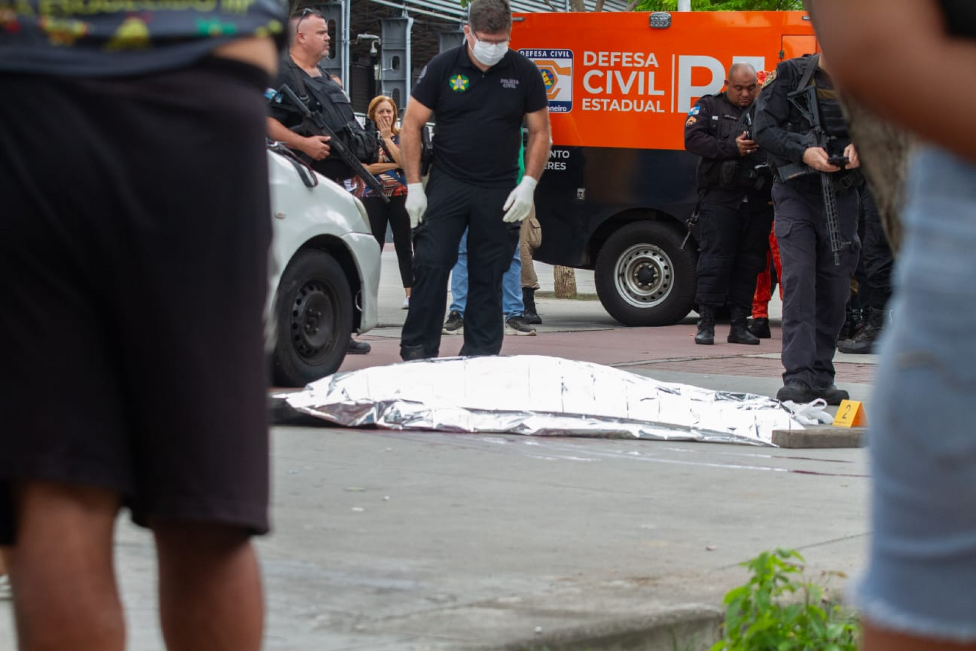 Marcelly Passos foi morta próximo ao Estádio Nilton Santos, no Engenho de Dentro - Érica Martin / Agência O Dia
