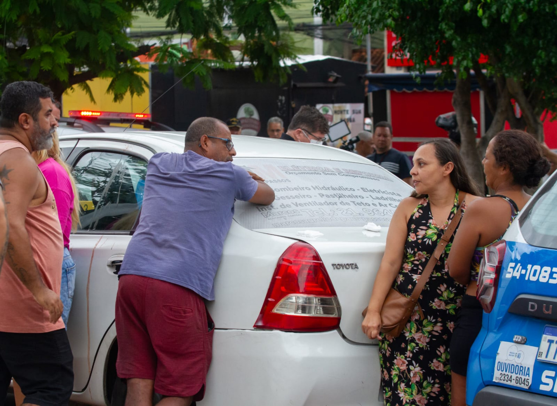 Pais de Marcelly Passos recebem apoio após morte da filha no Engenho de Dentro - Érica Martin / Agência O Dia