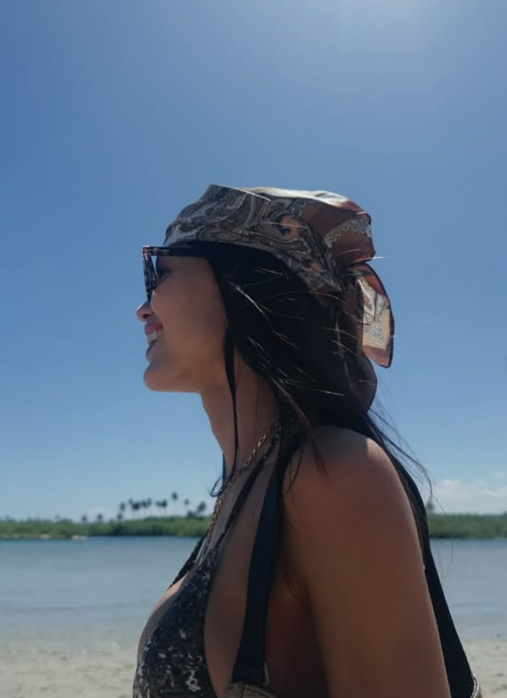 Vitória Strada em Maracaípe/PE - Reprodução / Instagram