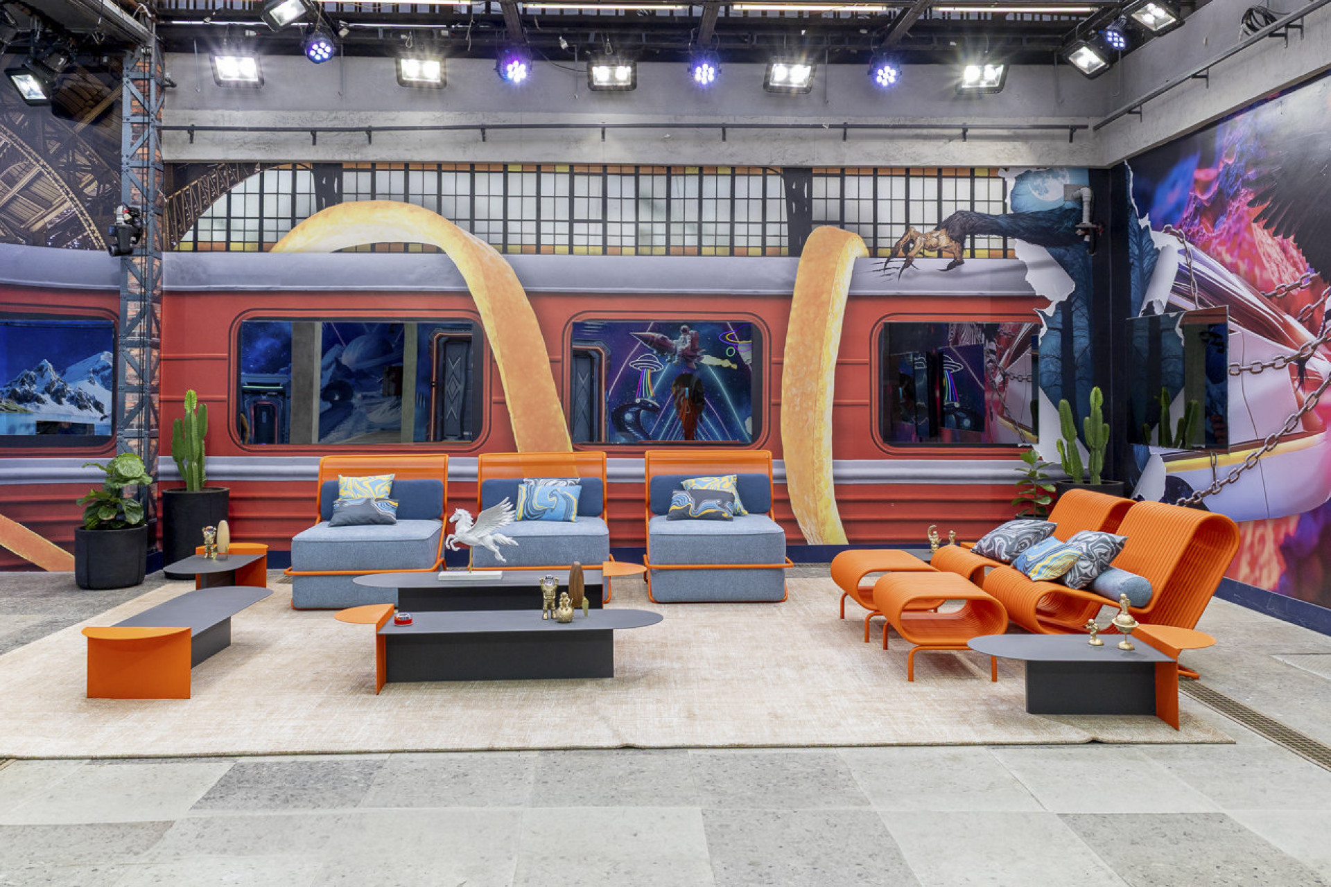 Área externa do 'BBB 26' - Globo / Beatriz Damy