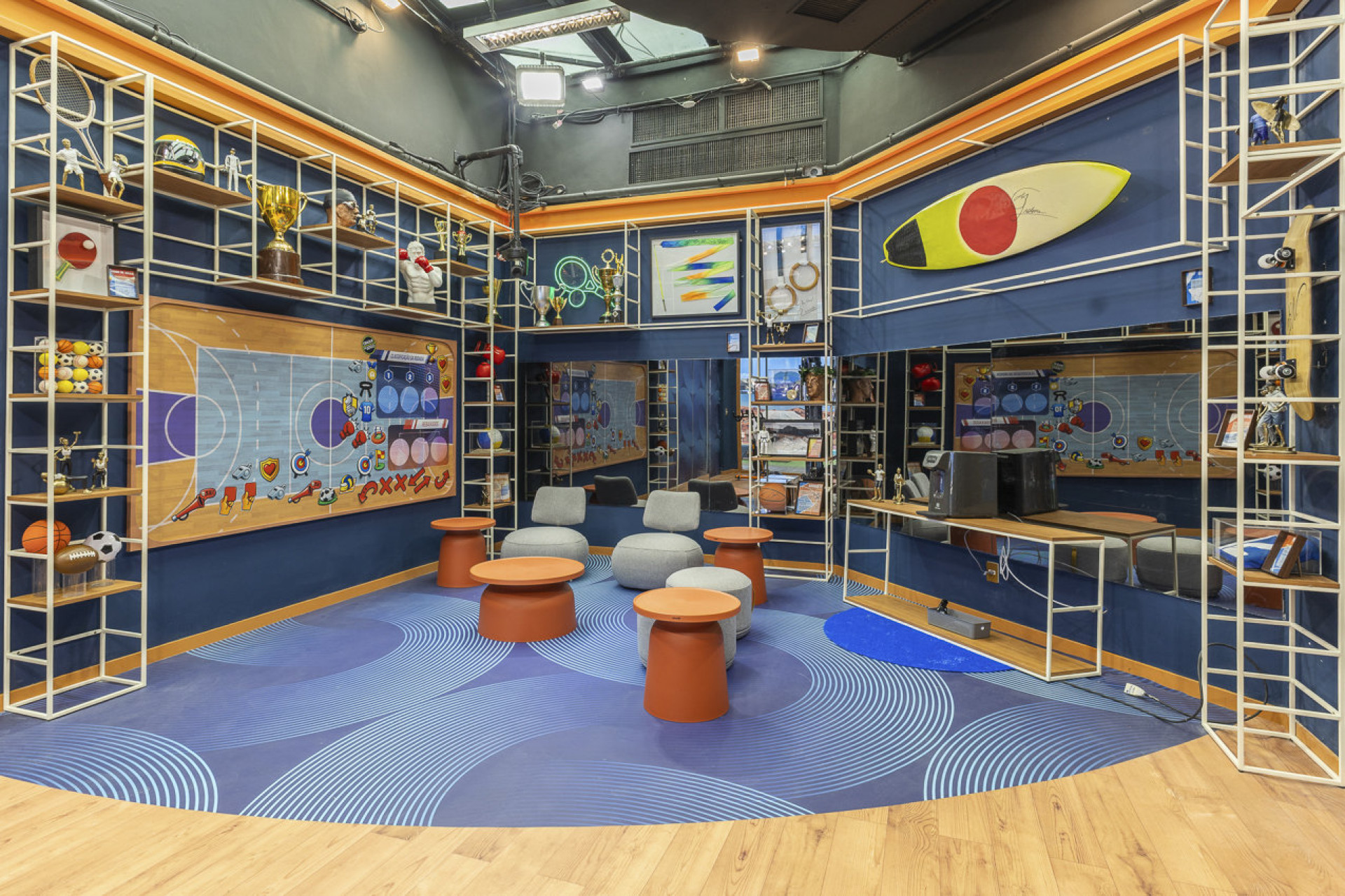 Academia do 'BBB 26' - Globo / Beatriz Damy