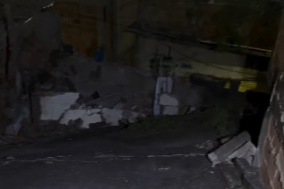 Homem fica ferido em desabamento de casa após explosão no Salgueiro