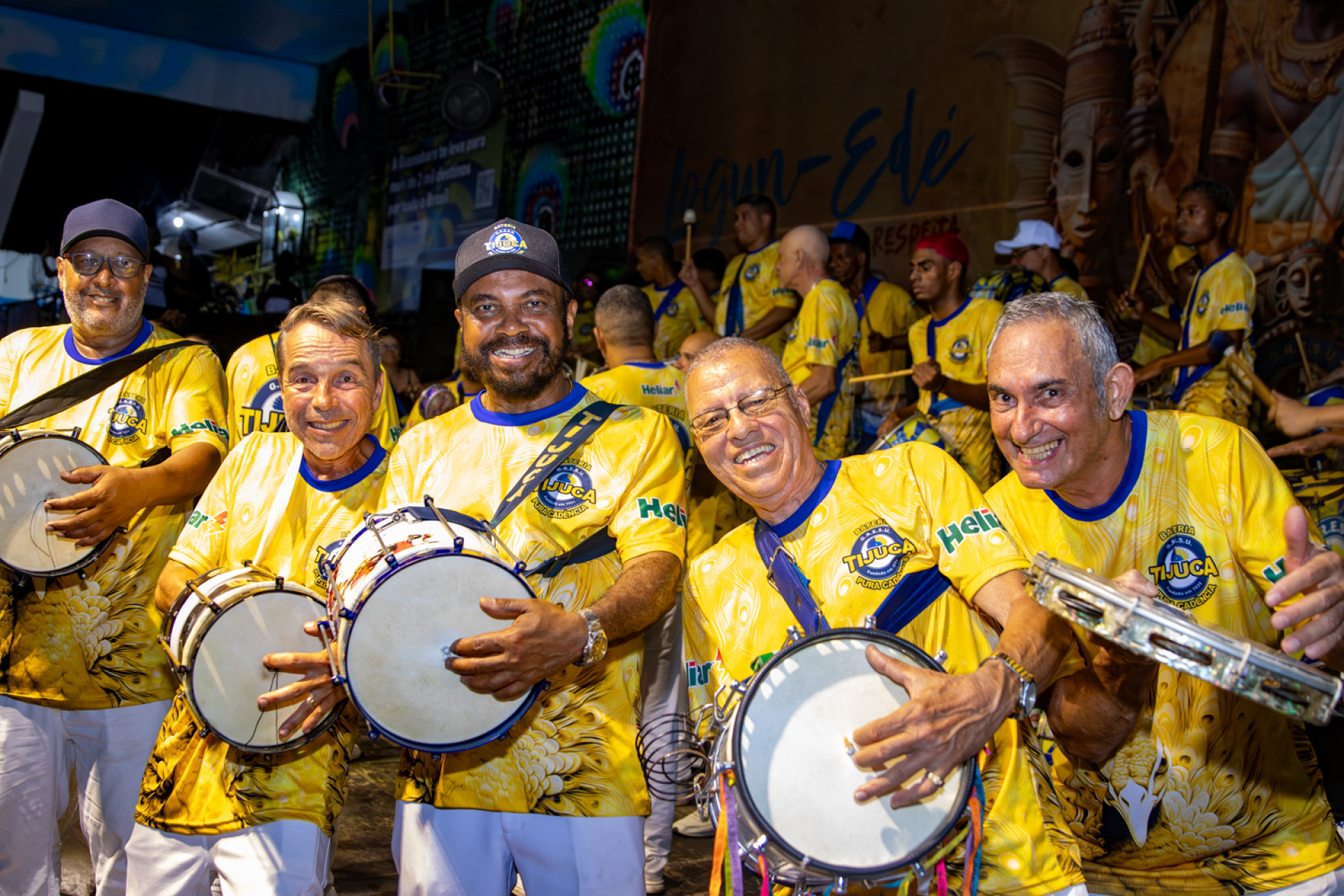 Noite será de celebrações, com shows e apresentações de diferentes segmentos da escola - Julie Abreu / Unidos da Tijuca