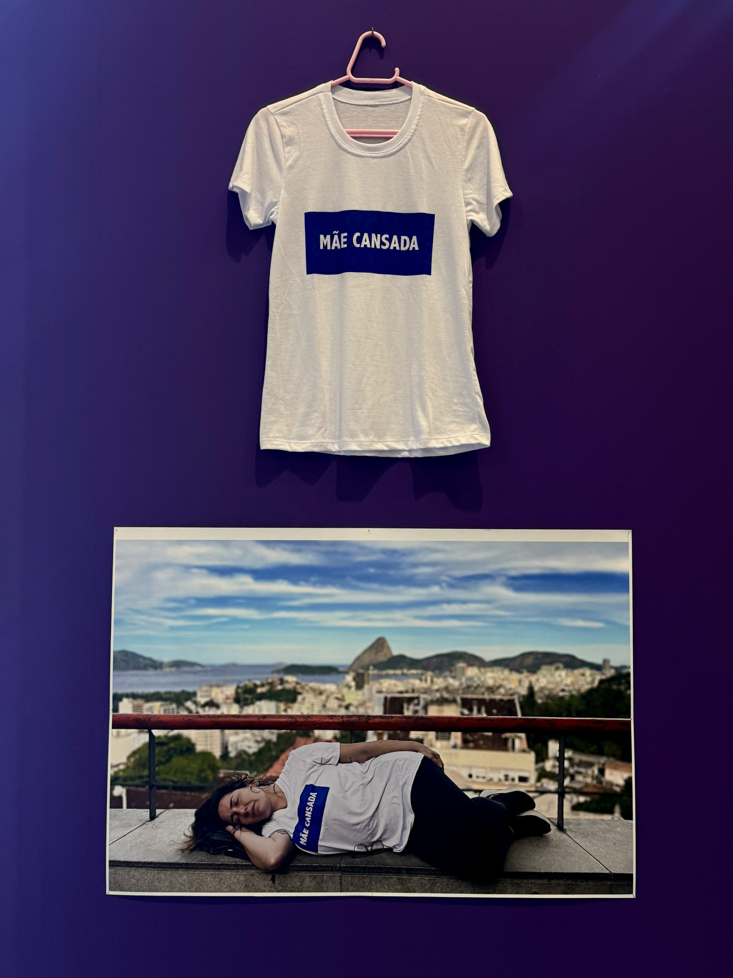 A artista Hevelin Costa traz a exposi&ccedil;&atilde;o "M&atilde;e Cansada" ao centro cultural Casa Brasil - Divulga&ccedil;&atilde;o / CASA BRASIL