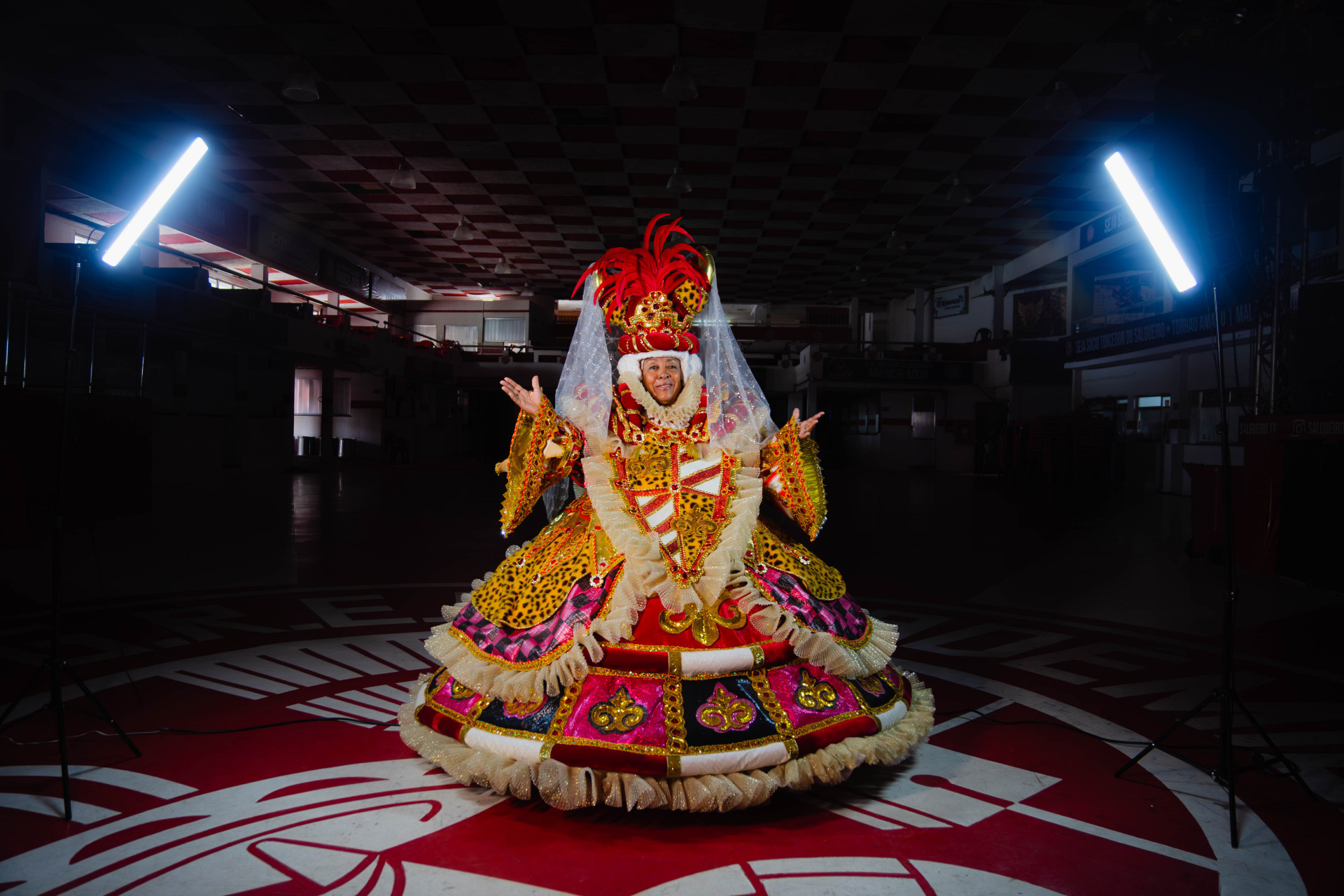 Tia Glorinha é presidente da ala das baianas do Salgueiro - Ygor Gusmão / GRES Acadêmicos do Salgueiro