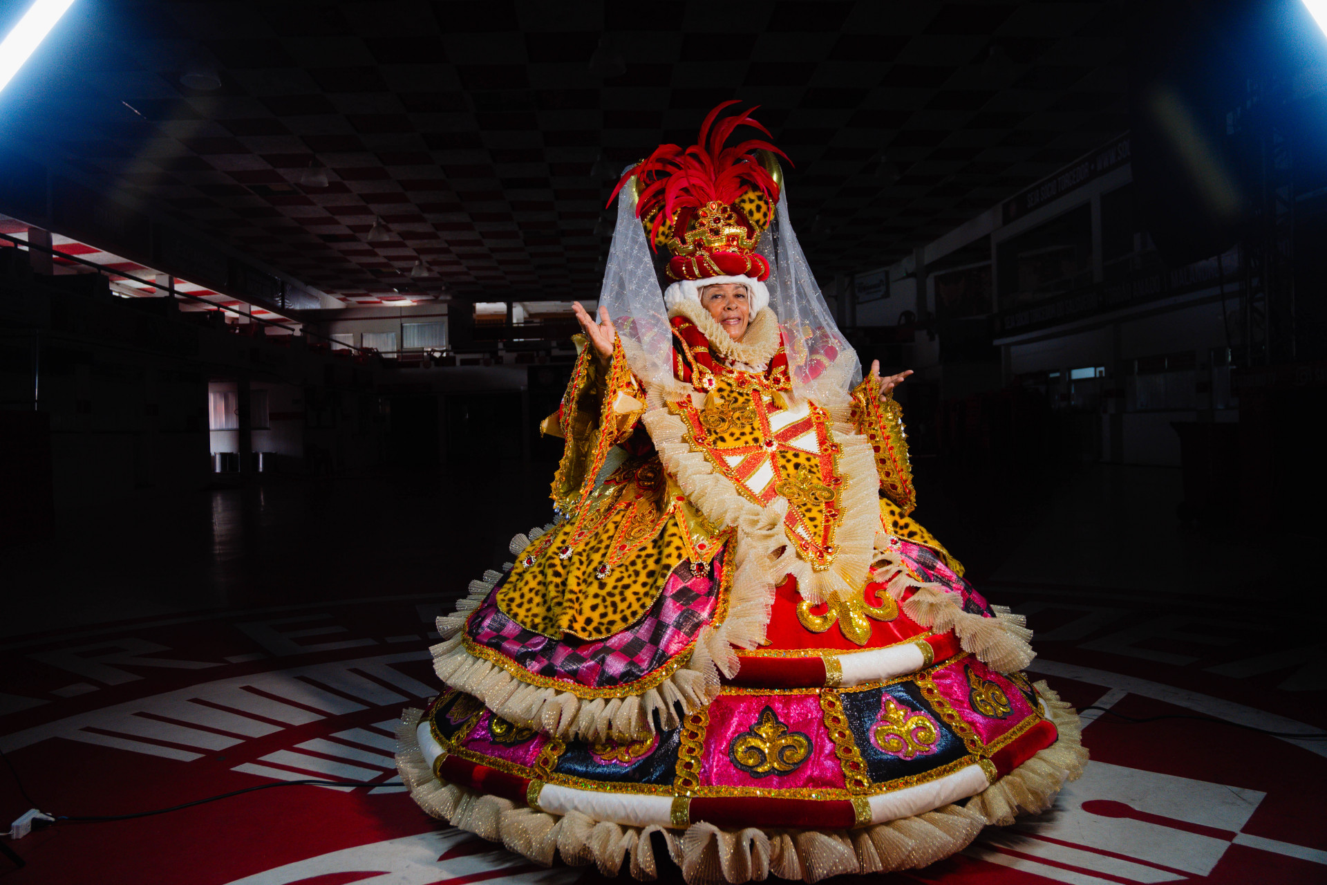 'É como voltar no tempo', afirmou Tia Glorinha - Ygor Gusmão / GRES Acadêmicos do Salgueiro