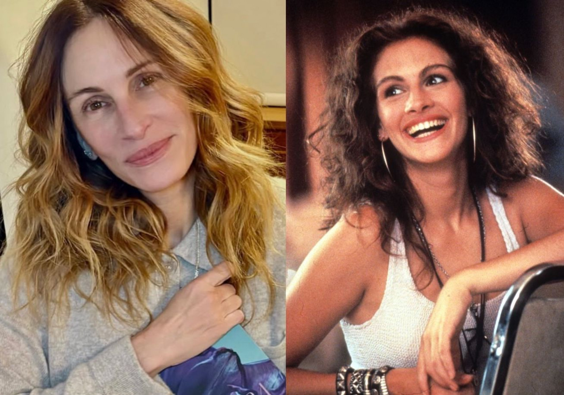 Julia Roberts viveu profissional do sexo em 'Uma Linda Mulher' (1990) - Reprodução/Instagram/Tocuhstone Pictures