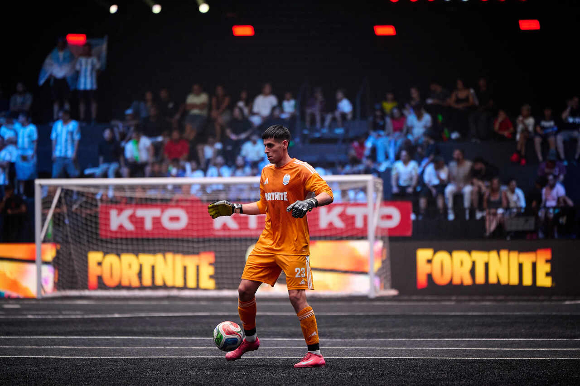 Invicta, Argentina embala na Kings League Nations e goleiro sonha com final