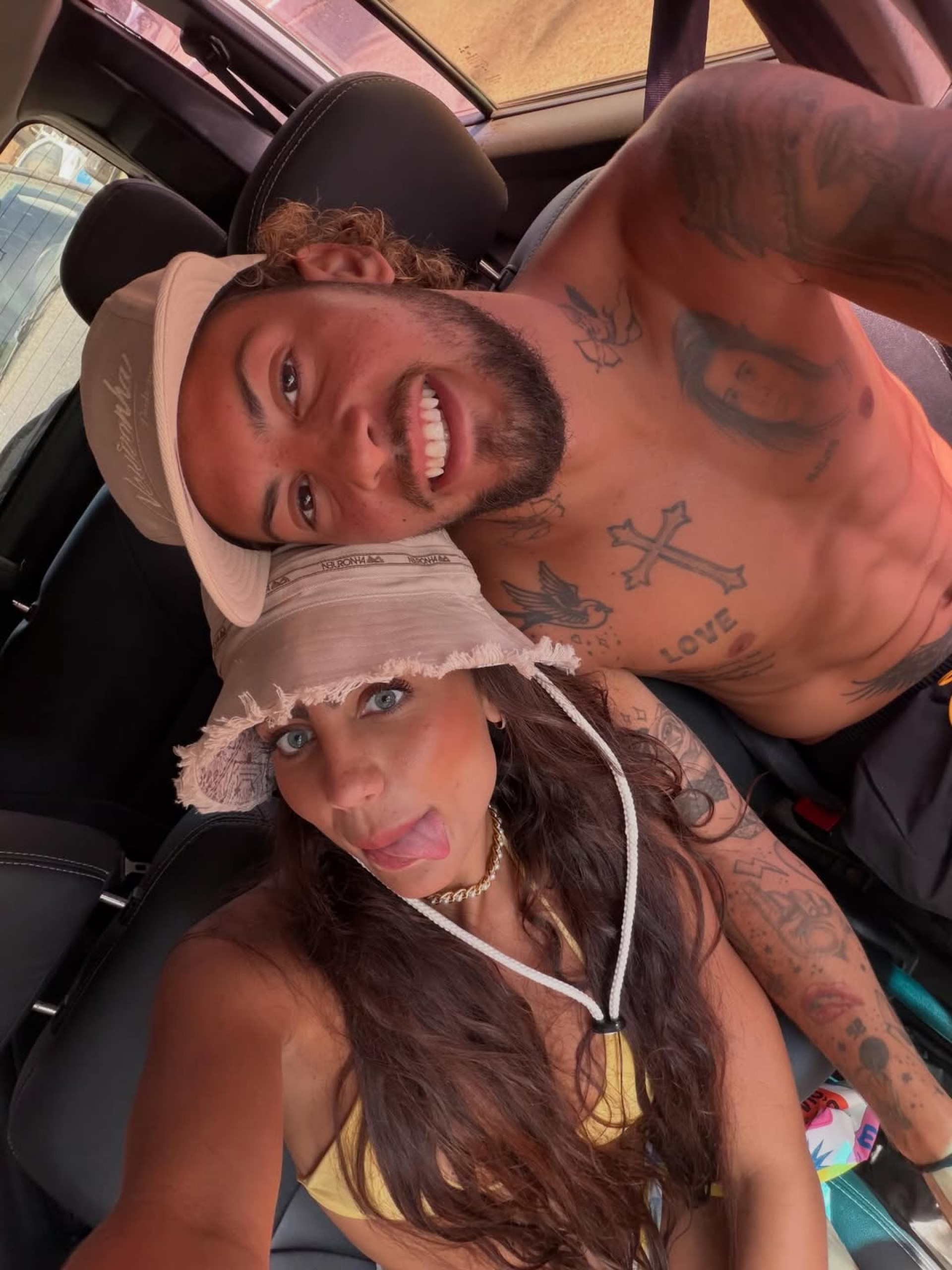 Guga, do Fluminense, assume namoro com a influenciadora e modelo Catherine Bascoy - Reprodução / Instagram