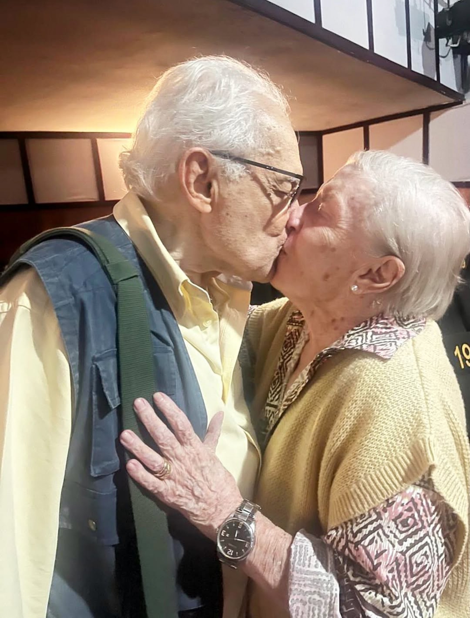 Othon Bastos e Martha Overbeck  - Reprodução / Instagram