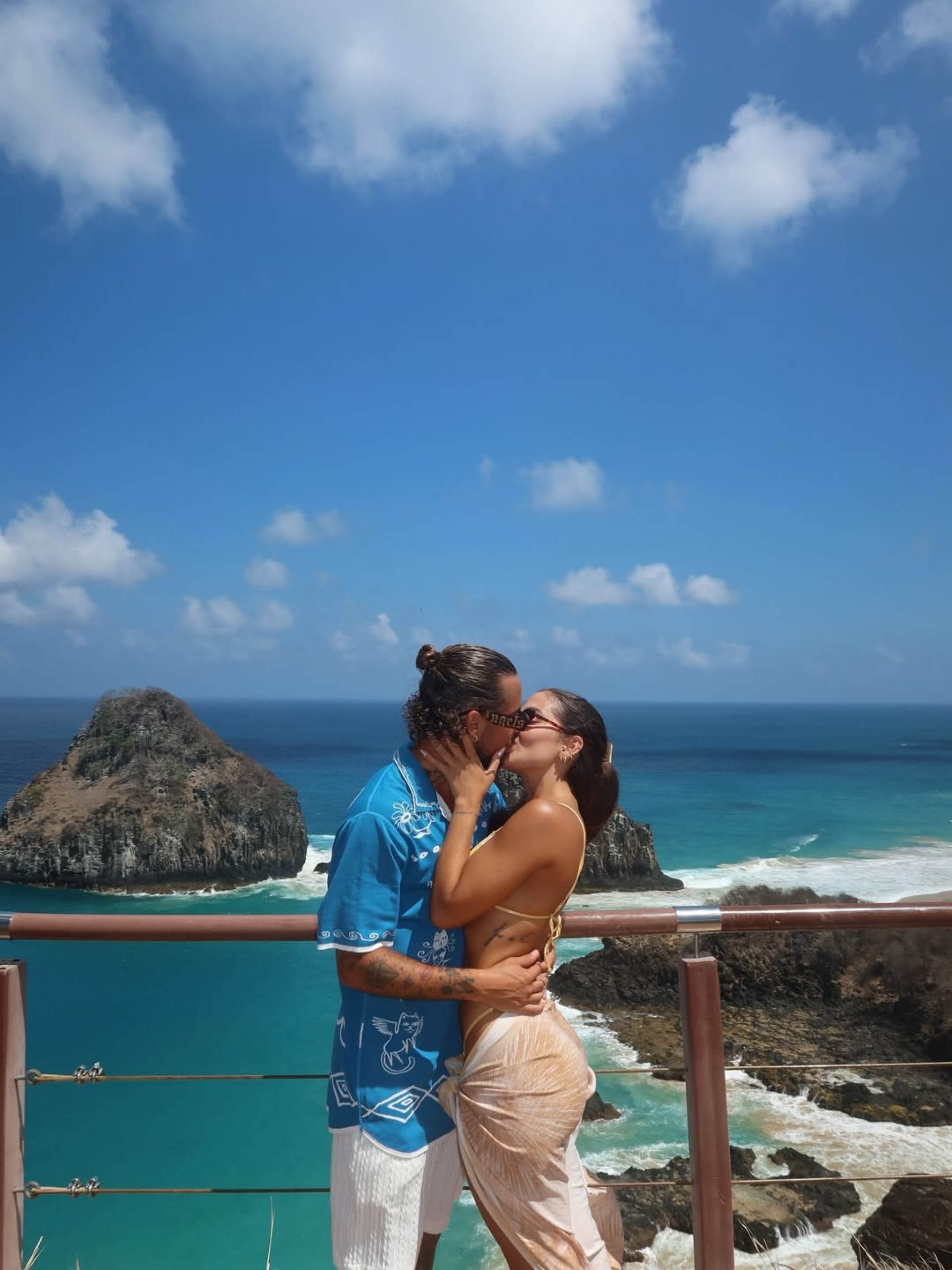 Guga, do Fluminense, assume namoro com a influenciadora e modelo Catherine Bascoy - Reprodução / Instagram