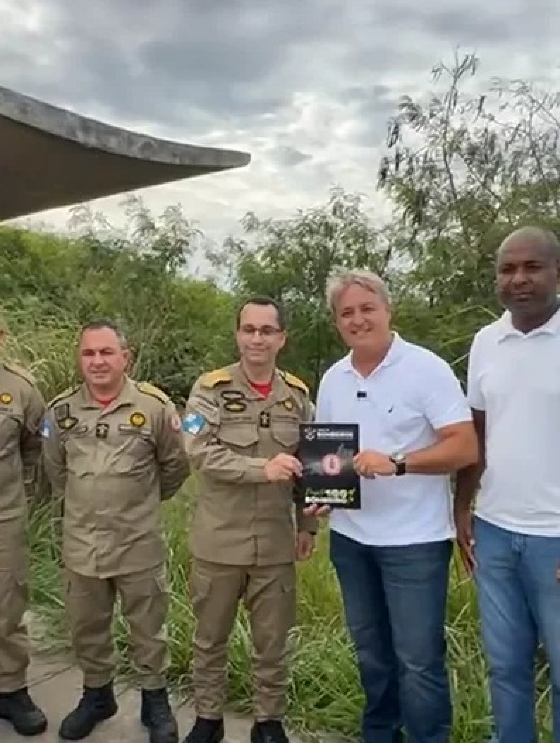 Prefeito Alexandre Martins (REP) recebe comando do CBMERJ - Ascom