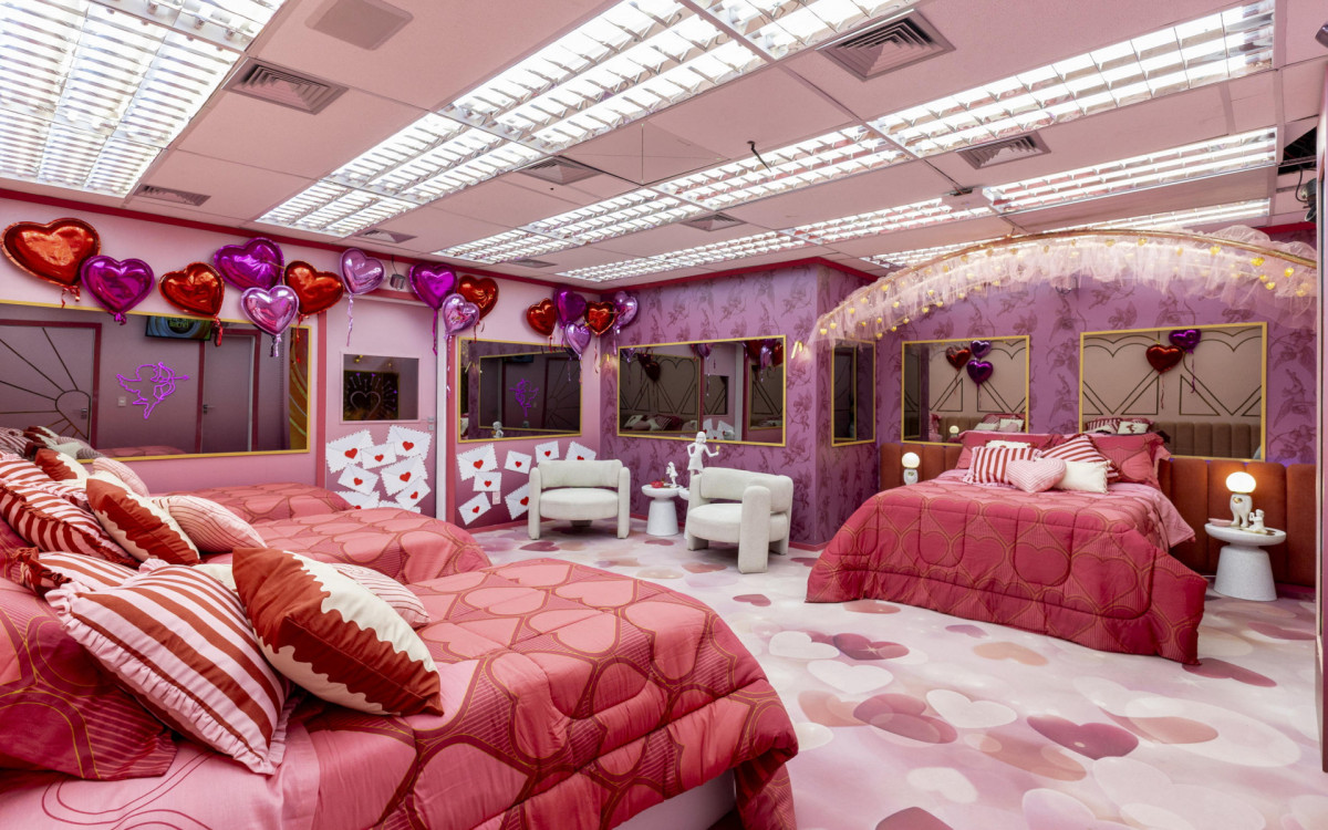 Quarto do 'BBB 26' simboliza o sonho do grande amor