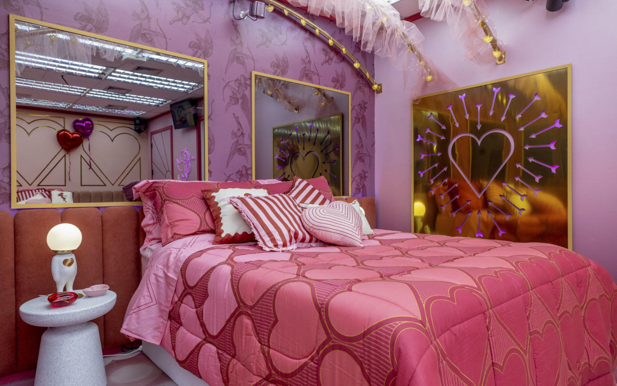 Quarto do 'BBB 26' simboliza o sonho do grande amor