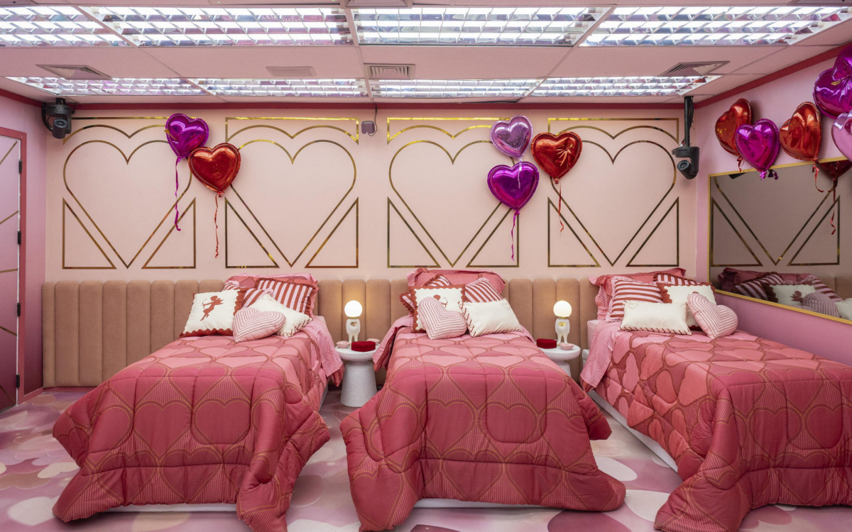 Quarto do 'BBB 26' simboliza o sonho do grande amor