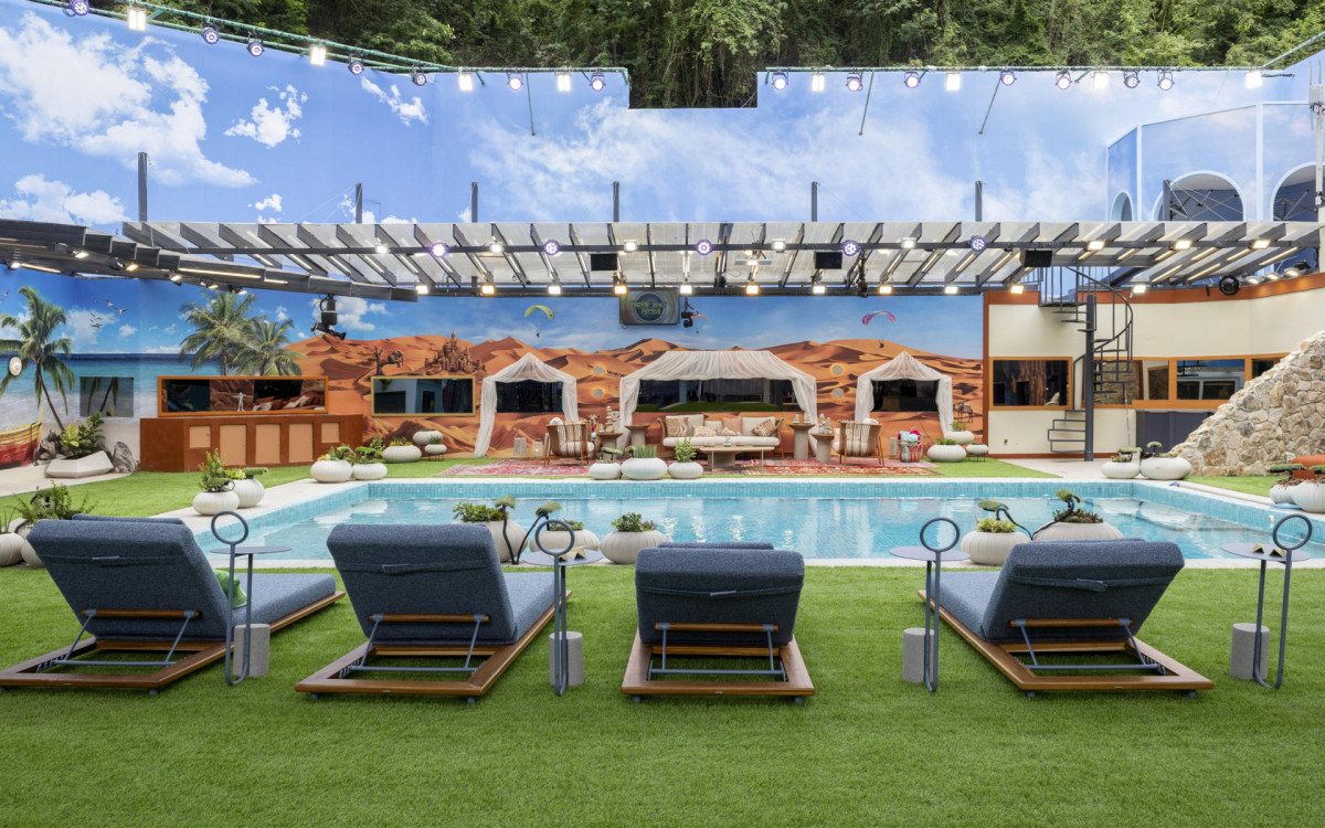 &Aacute;rea externa do 'BBB 26' faz uma viagem ao redor do mundo