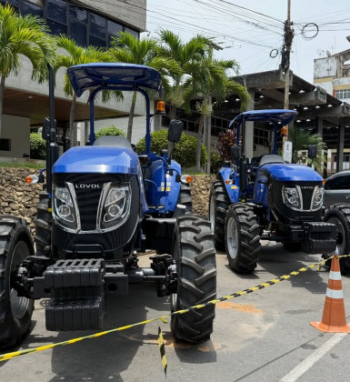 Prefeitura de Cantagalo adquire tratores agrícolas para ampliar ações no campo