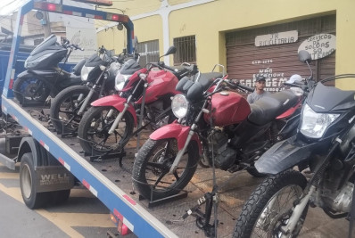 Fiscalização nas ruas de Macaé recupera motos roubadas e reforça segurança no trânsito