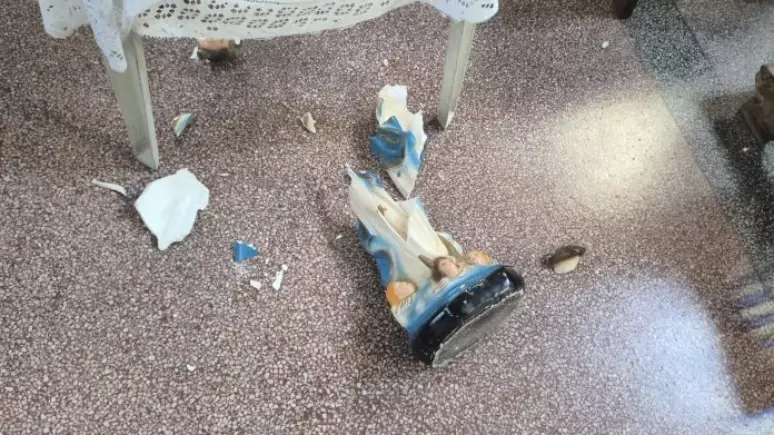 Mulher é detida após quebrar imagem de Nossa Senhora em igreja de Pernambuco
