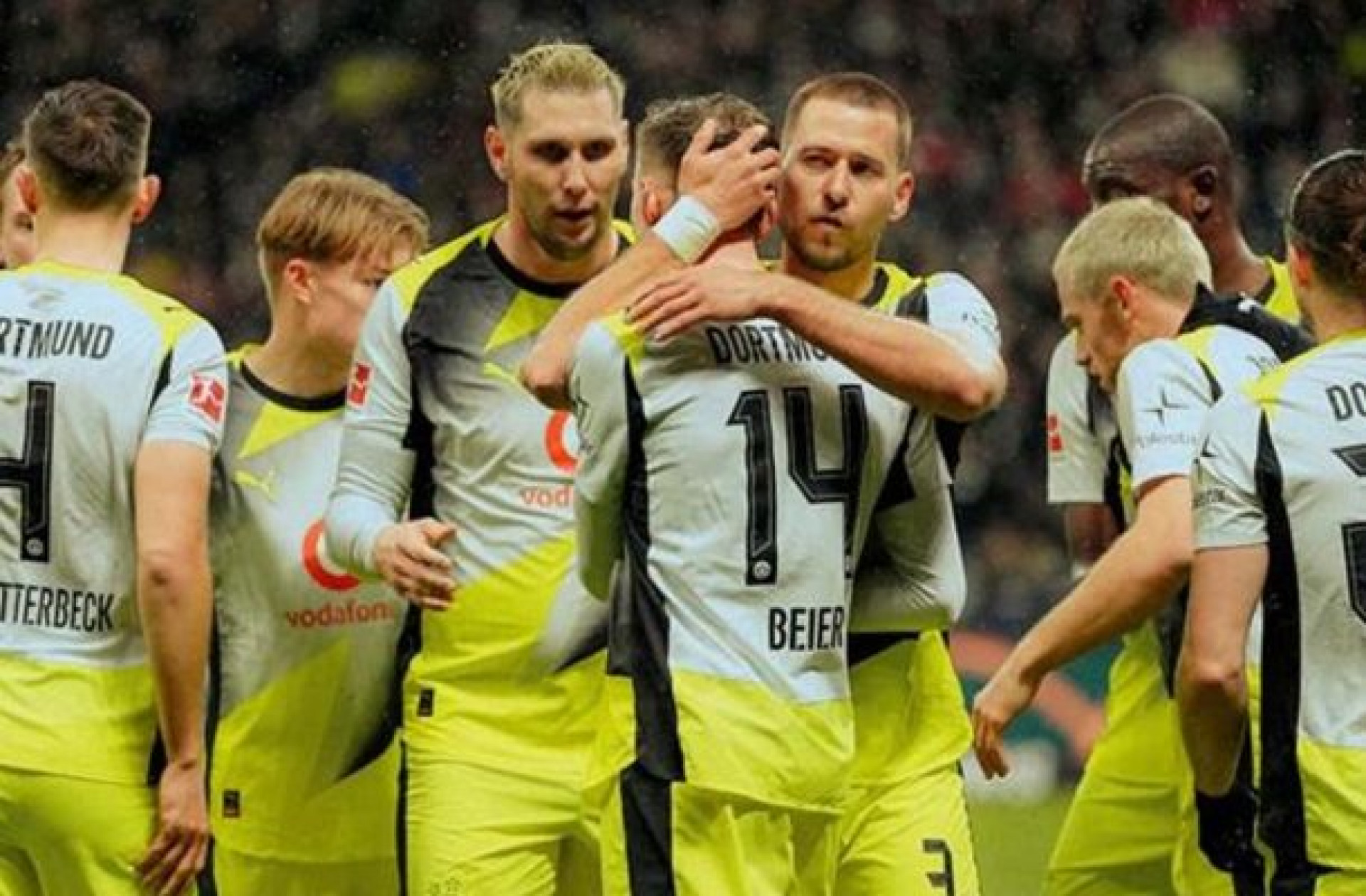 Frankfurt e Dortmund ficam no empate eletrizante no Alem&atilde;o