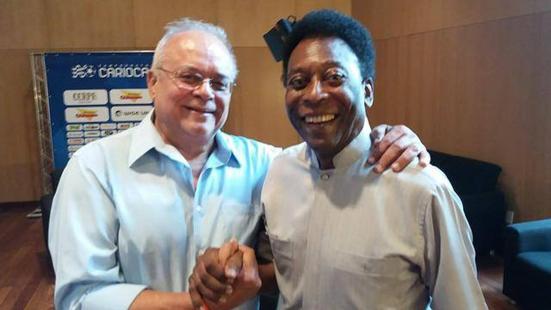 Iata Anderson e Pelé - Reprodução / Redes sociais