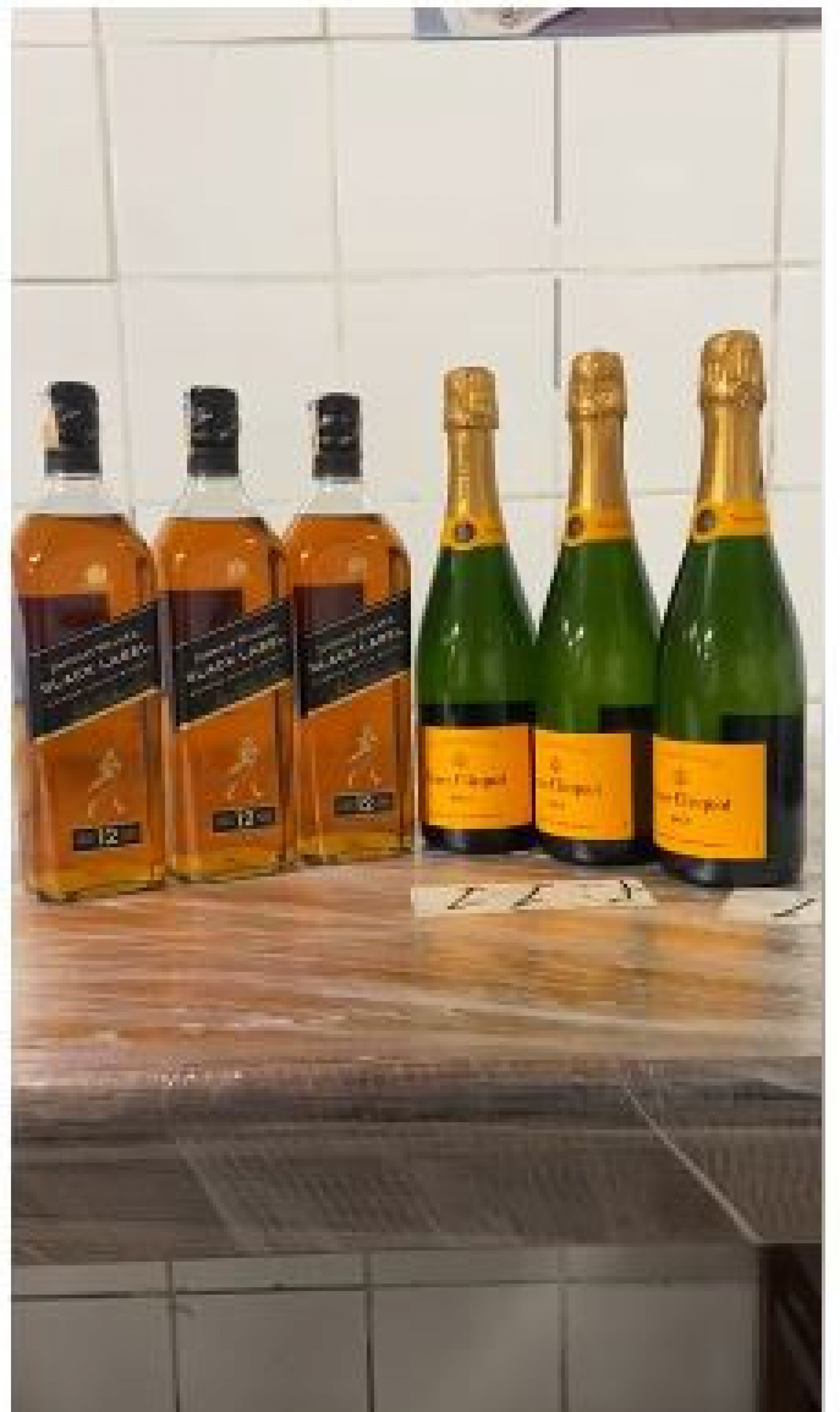 Garrafas furtadas pela advogada