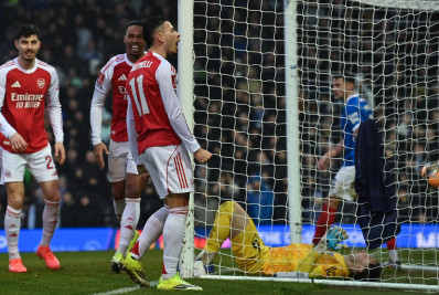 De olho na Copa, Martinelli celebra hat-trick pelo Arsenal: 'Um sonho'
