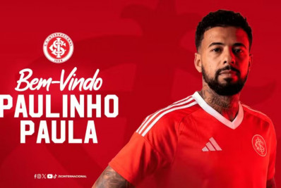 Internacional oficializa contratação de Paulinho Paula, ex-Vasco