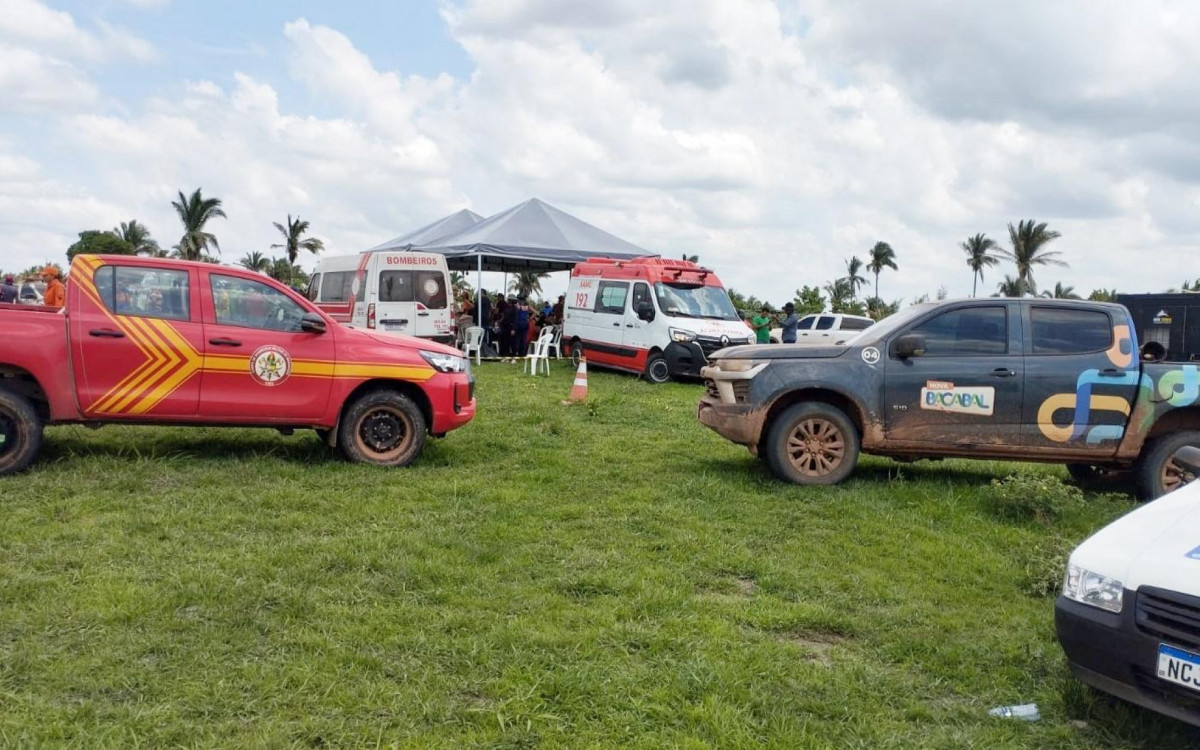 Operação conta com o apoio de militares que estavam de férias, de folga, entre outras condições -  Divulgação/ Prefeitura de Bacabal