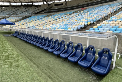 Maracanã troca cobertura dos bancos de reservas para a temporada de 2026