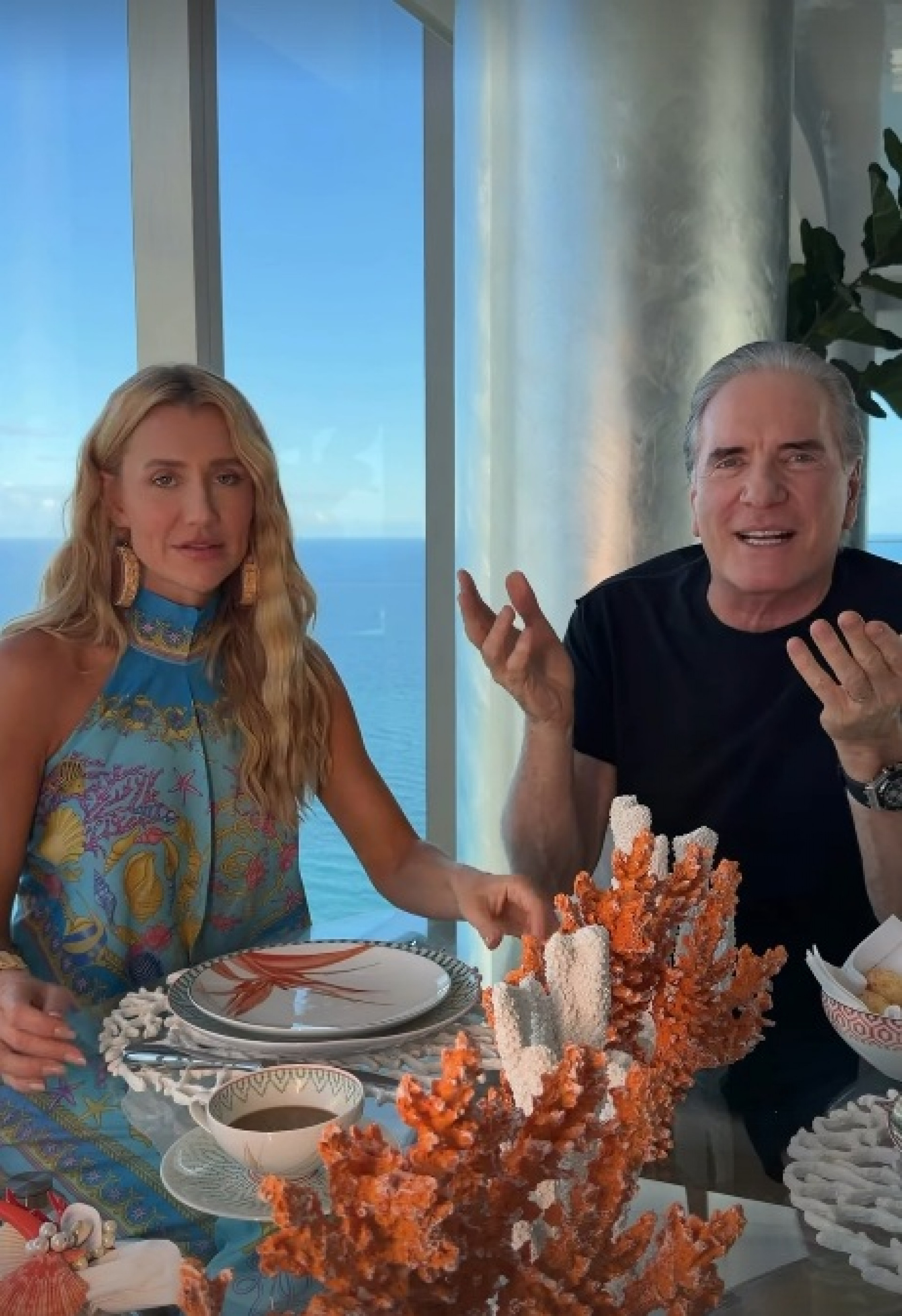 Roberto Justus e Ana Paula Siebert respondem perguntas de seguidores - Reprodução / Instagram