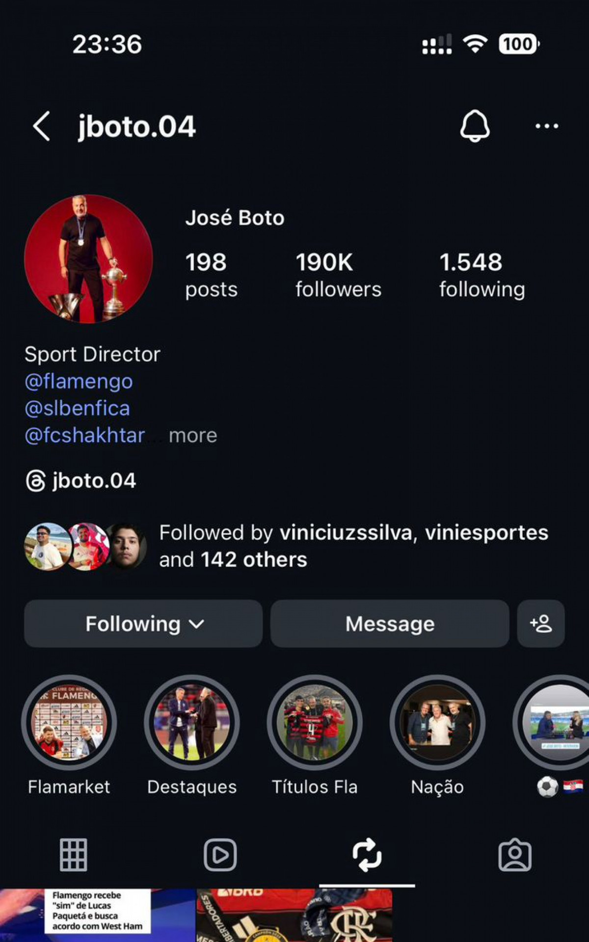 V&iacute;deo repostado por Boto gera repercuss&atilde;o nas redes - Reprodu&ccedil;&atilde;o/ X