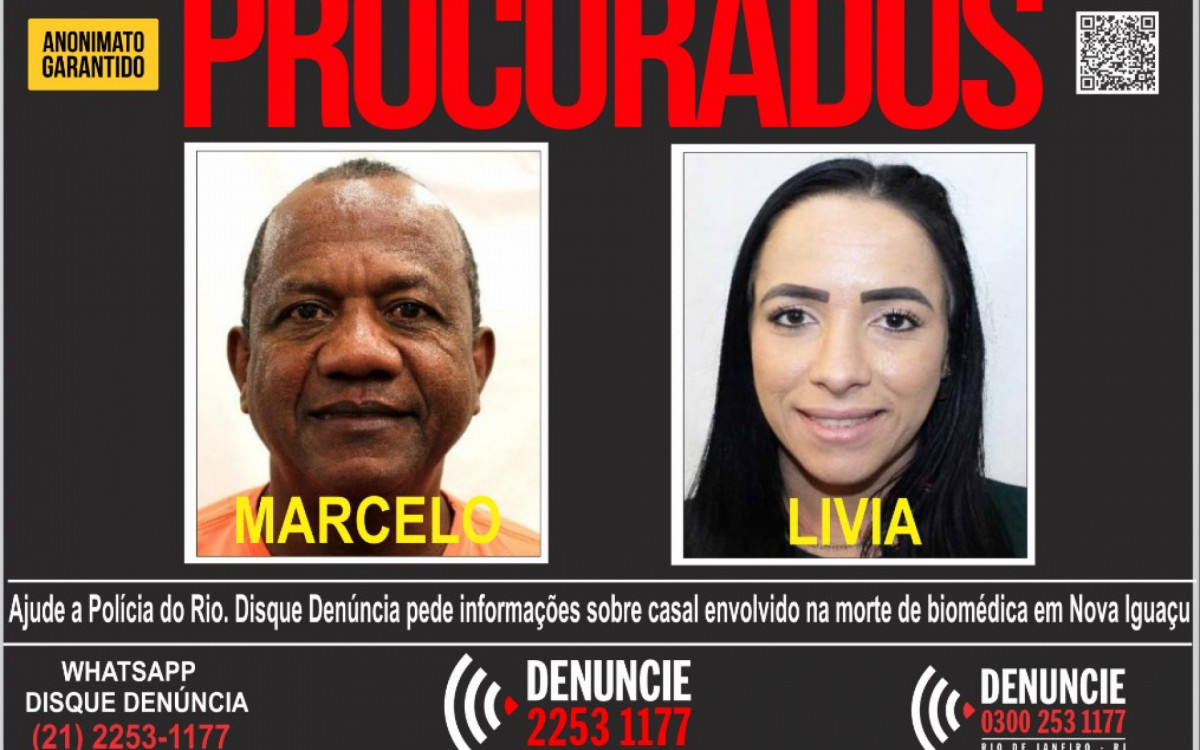 Marcelo segue foragido; Lívia foi encontrada internada 