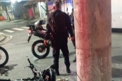 Motociclista morre em colisão com ônibus no Engenho de Dentro