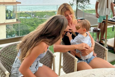 Gisele Bündchen publica registros em família: 'Recarregando as energias'