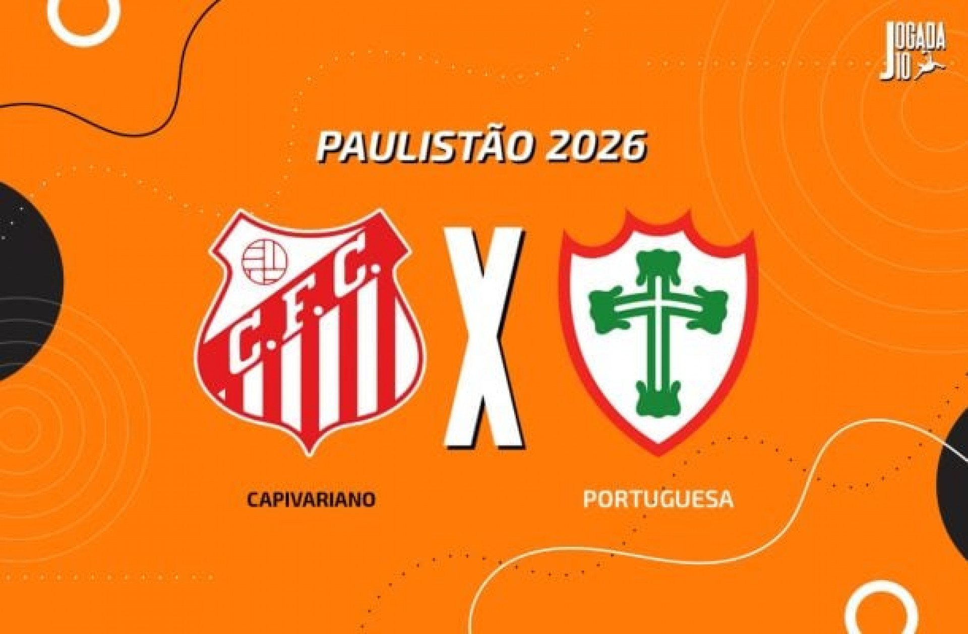 Capivariano x Portuguesa, AO VIVO, com a Voz do Esporte, &agrave;s 20h