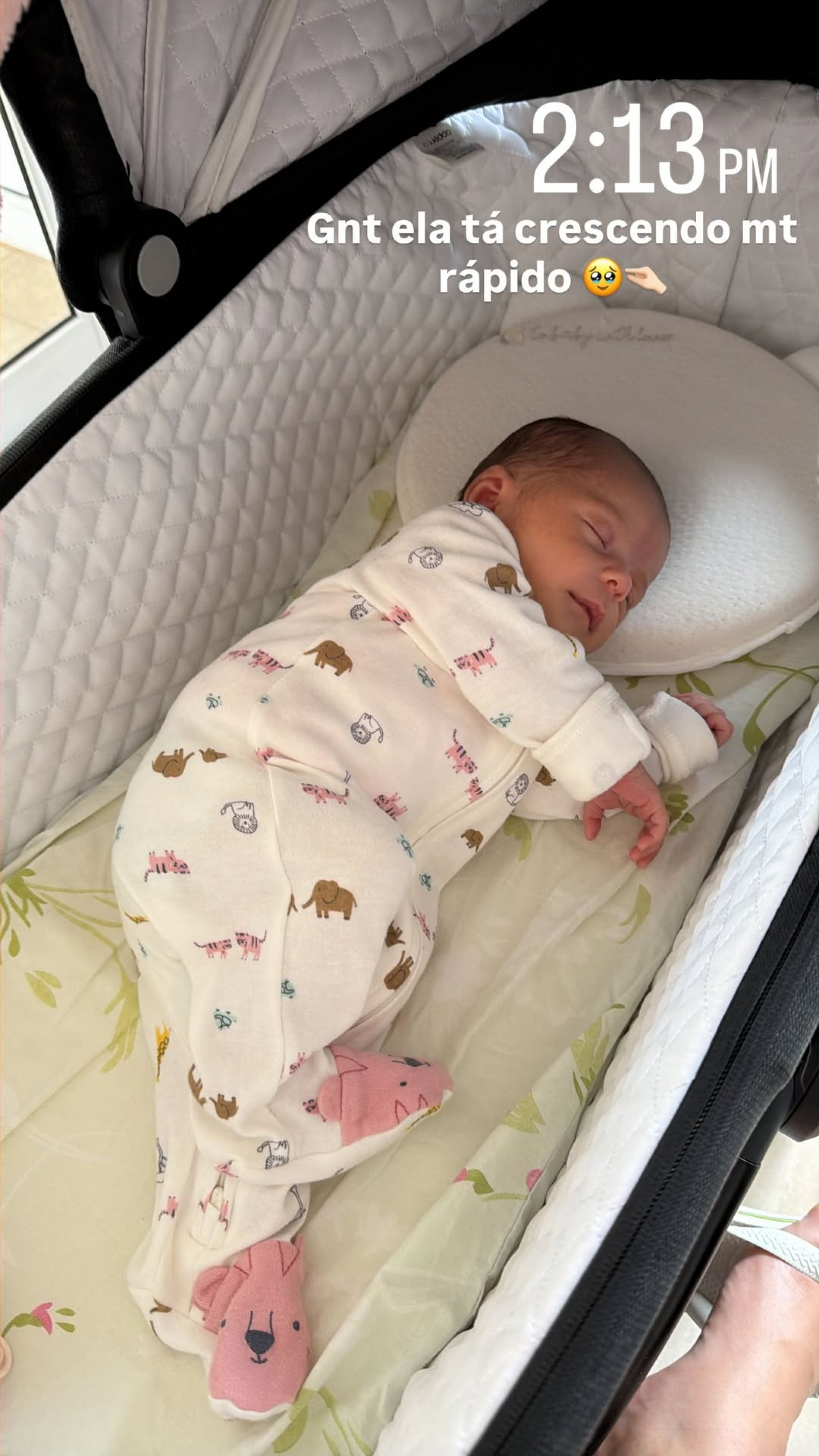 Rosamaria é a primeira filha de Key Alves e Bruno Rosa - Reprodução/Instagram 