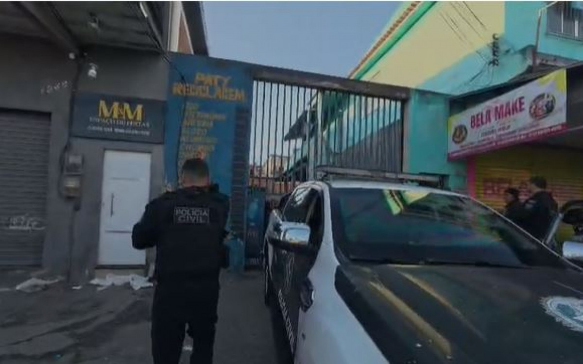 Um dos endereços alvos dos mandados é um ferro-velho - Divulgação