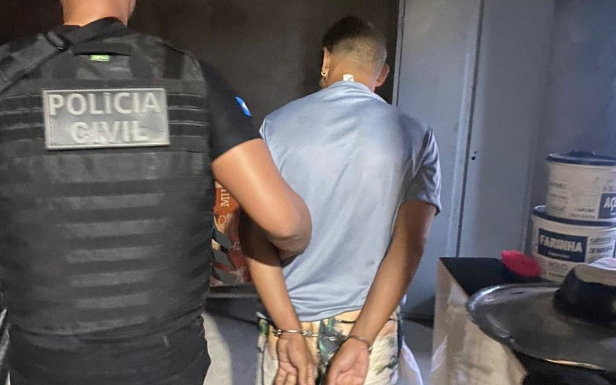 Criminoso foi preso na operação - Divulgação/ Polícia Civil