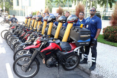 Prefeitura do Rio passa a usar motos para agilizar combate a alagamentos