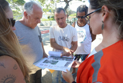 Niterói anuncia ciclofaixa e faixa para corrida na orla de Itacoatiara