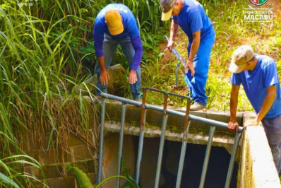 Instalação de grade evita problemas no setor de drenagem de hospital