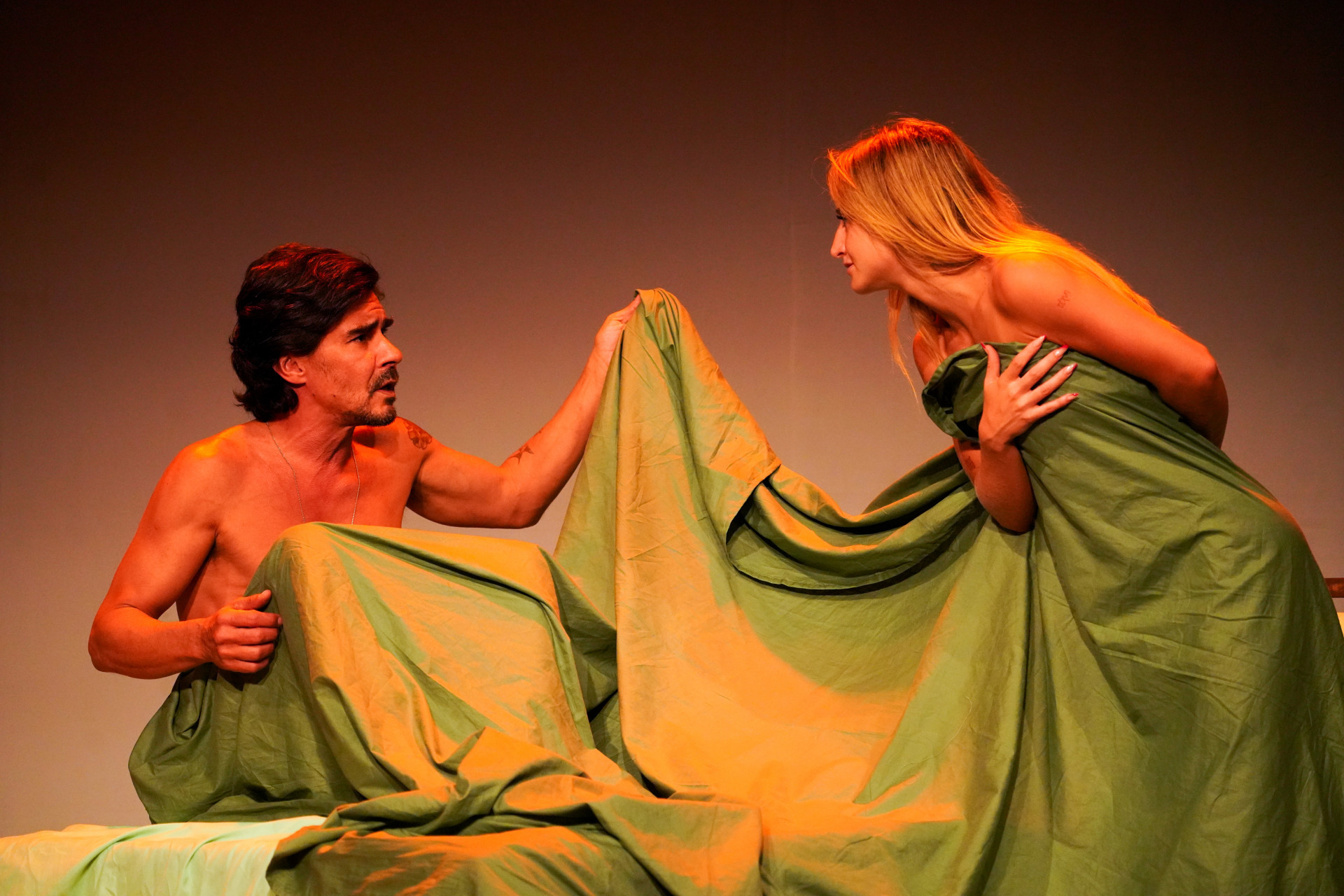 Artistas vivem aos personagens Renato e Luanna  - Divulgação/Mauricio Val