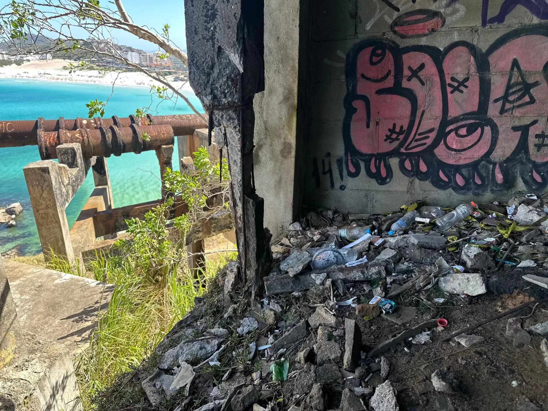 Fechamento do acesso à Janela do Paraíso - Ascom