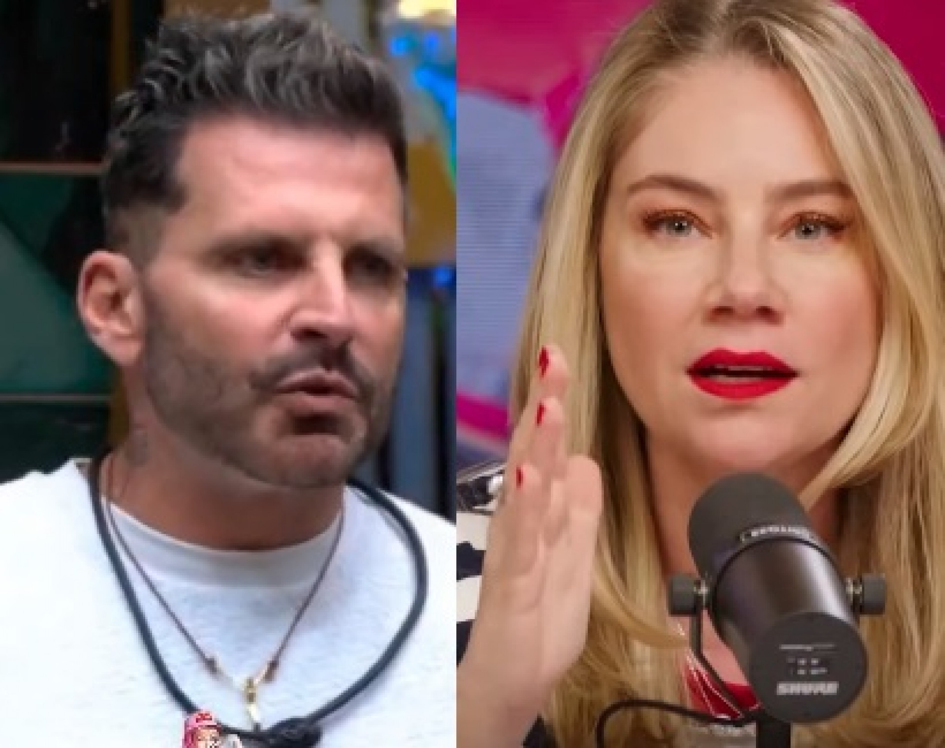 Henri Castelli relembra namoro com Juliana Baroni - Reprodução de vídeo 