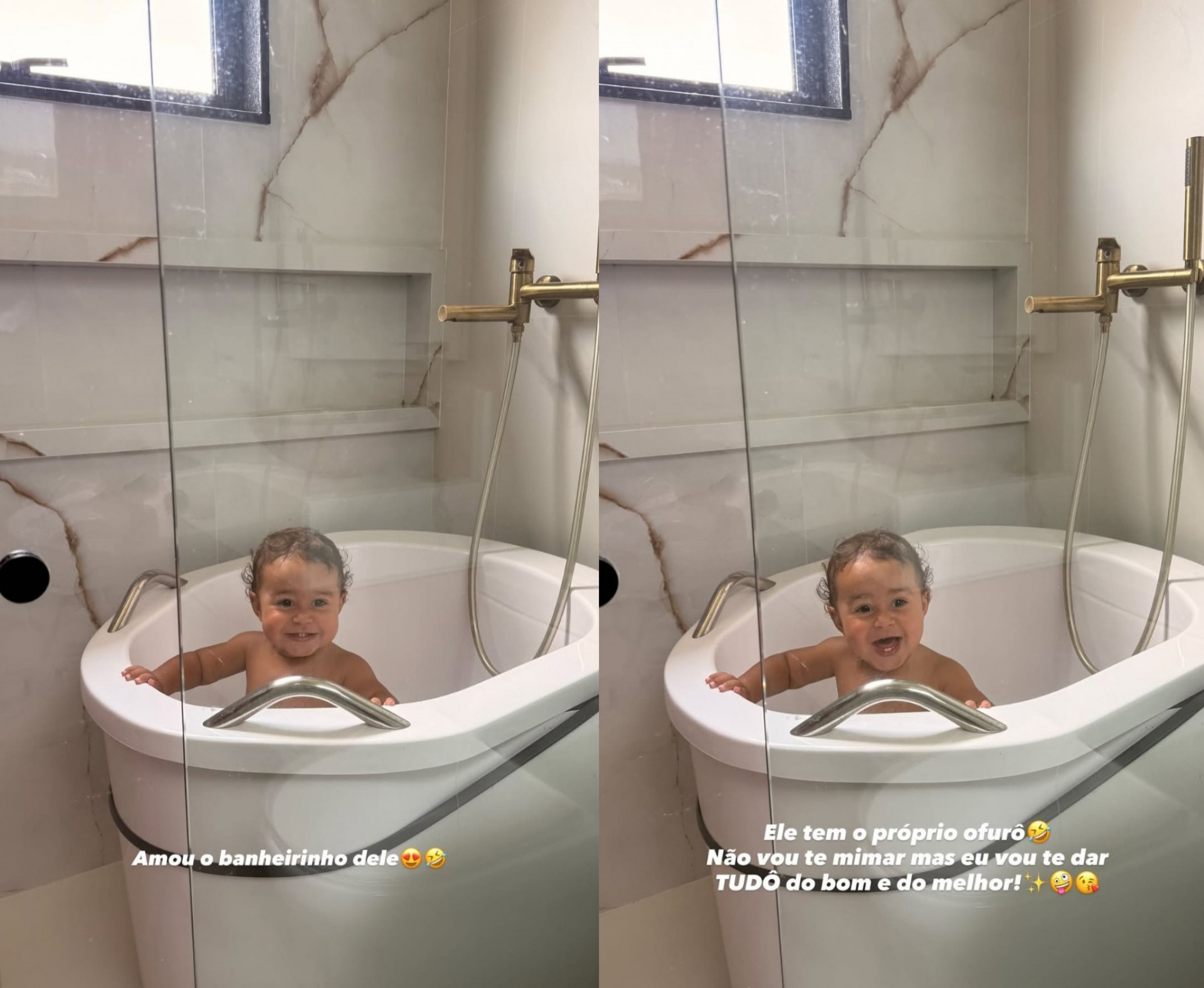 Lorena Maria mostrou o filho se divertindo na nova casa - Reprodução/Instagram