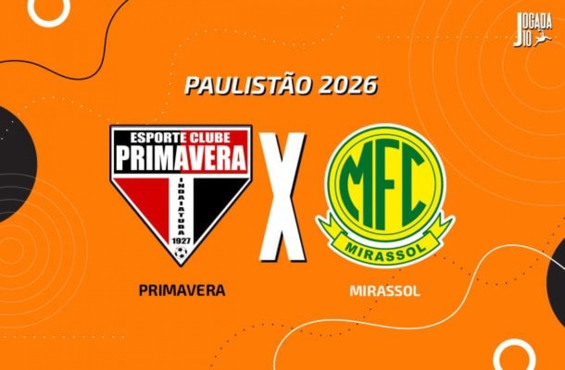 Primavera x Mirassol, AO VIVO, com a Voz do Esporte, &agrave;s 18h