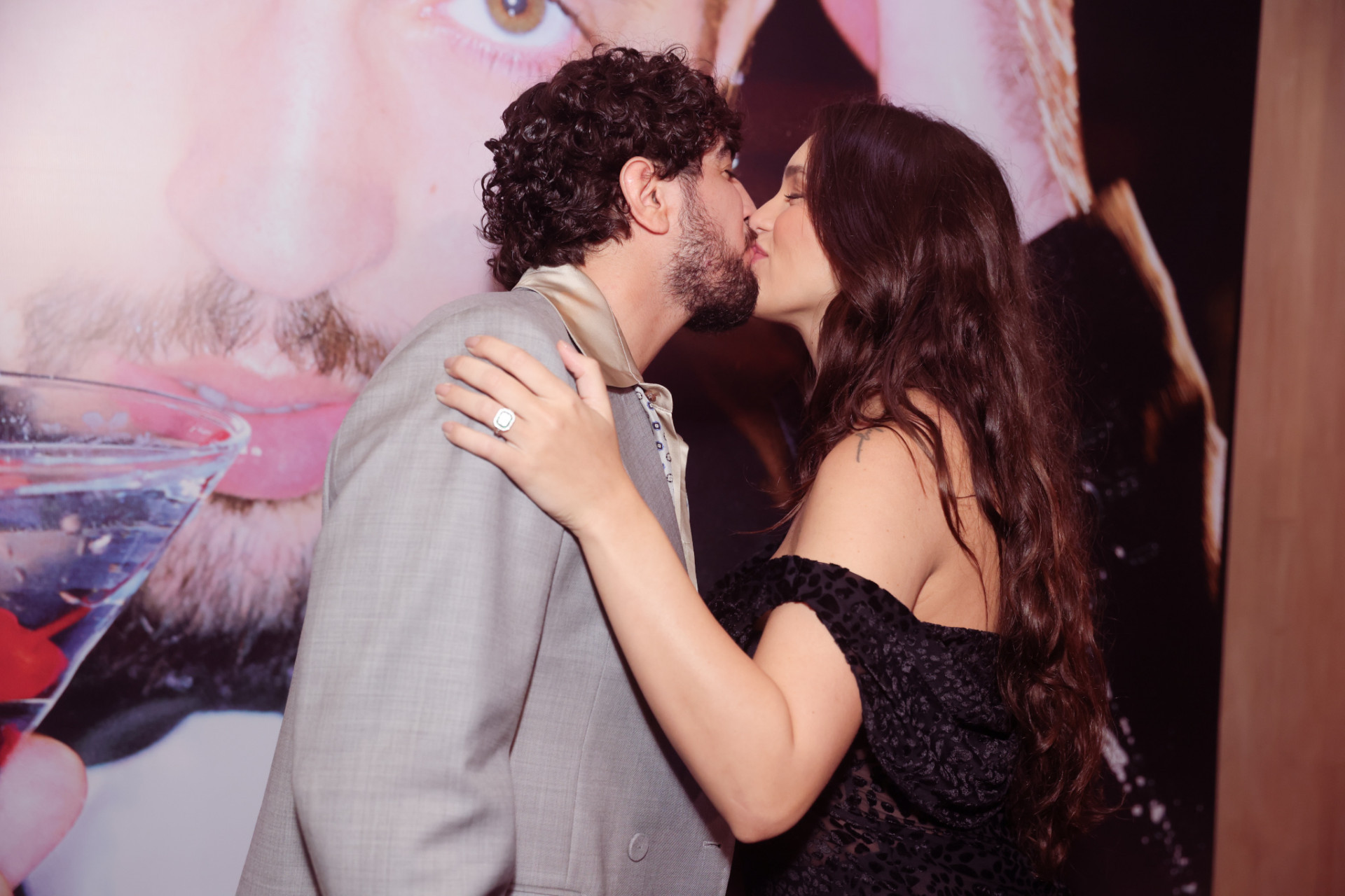 Nattan recebeu carinho de Rafa Kalimann  - Lucas Ramos/Brazil News